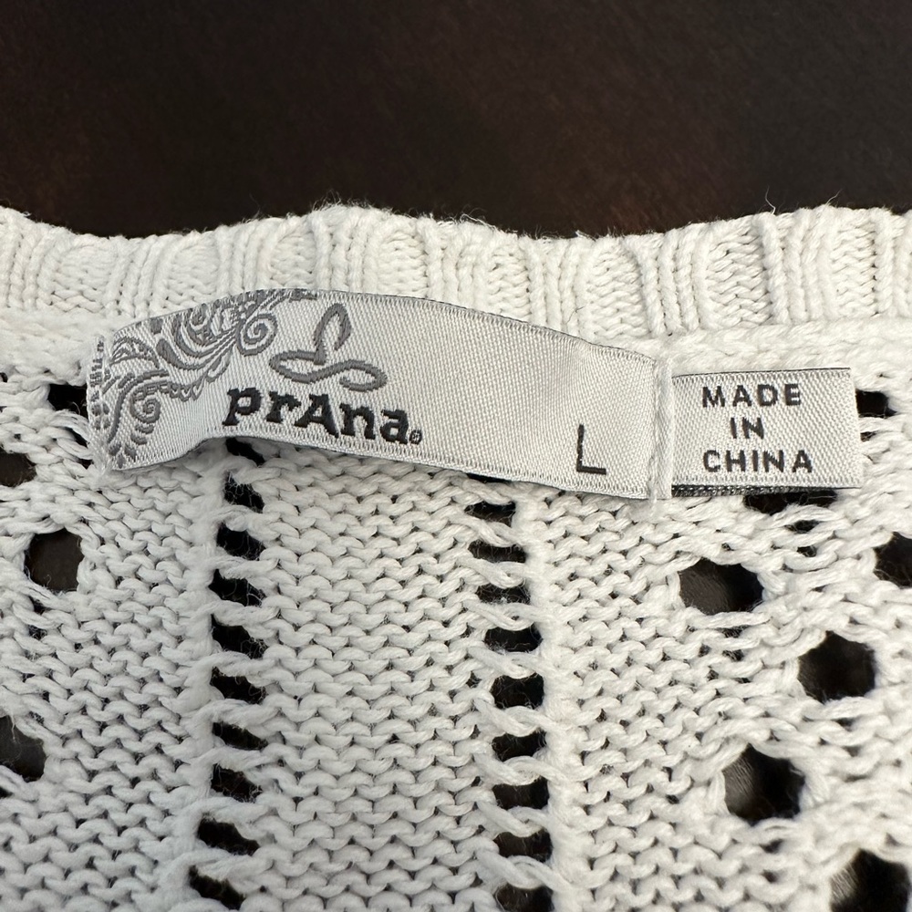 Prana open knit sweater - Picture 5 of 9